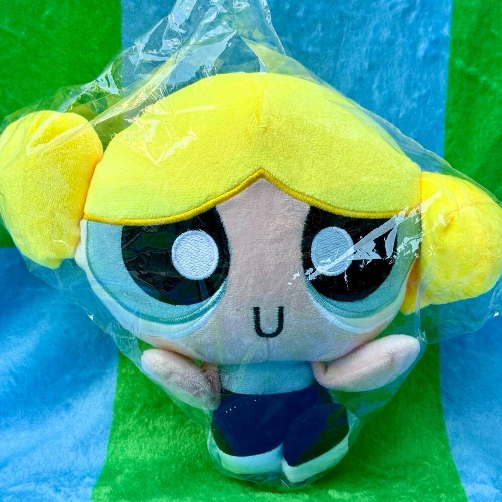 Cartoon Network Powerpuff Girls Bubbles Plush SEALED
